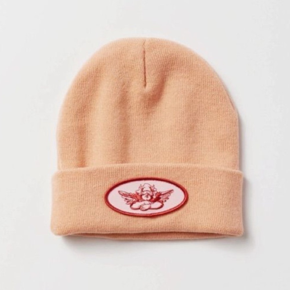 NWOT Boys Lie Logo Patch Beanie
